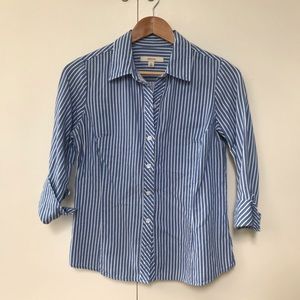 🌈2 for $20!🌈 Cotton striped button up
